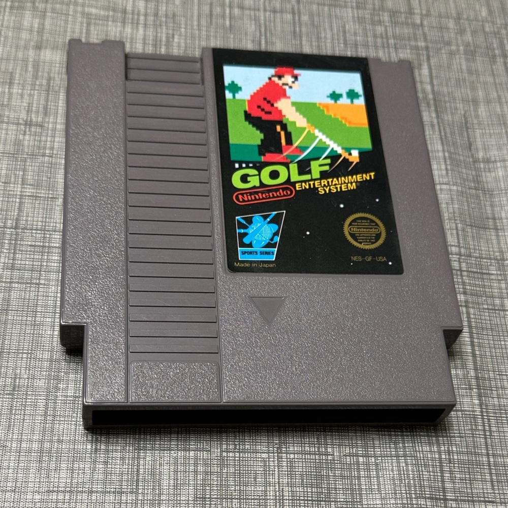 Nintendo Golf NES Game - Classic Gray 1980’s